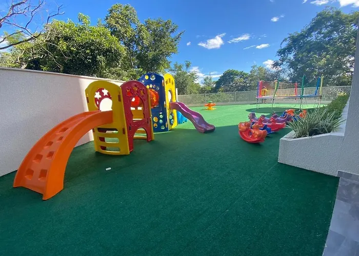 Flat Park Veredas Com Vista Serra Com Geladeira E Fogao